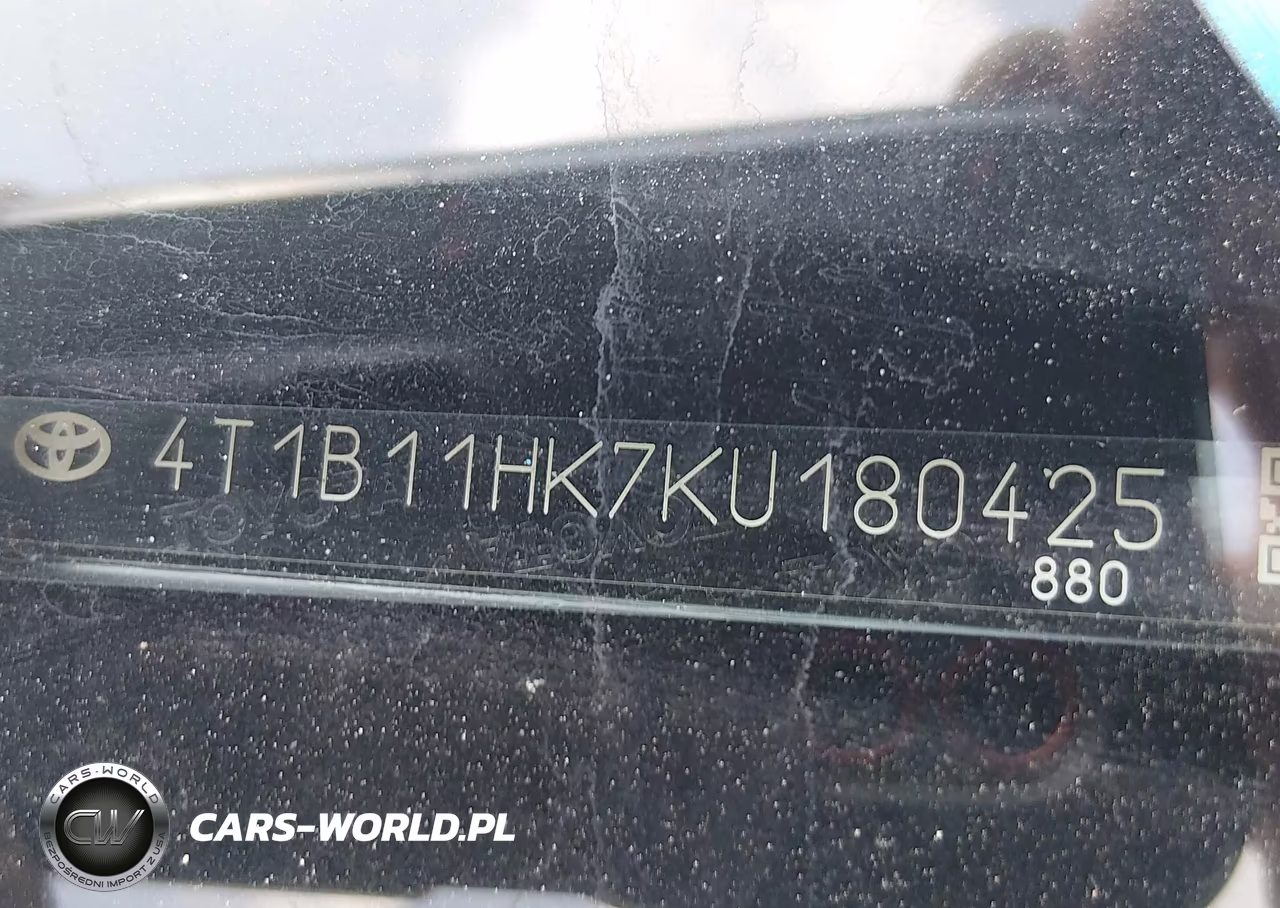 2019 Toyota Camry Se VIN:4T1B11HK7KU180425 - 9