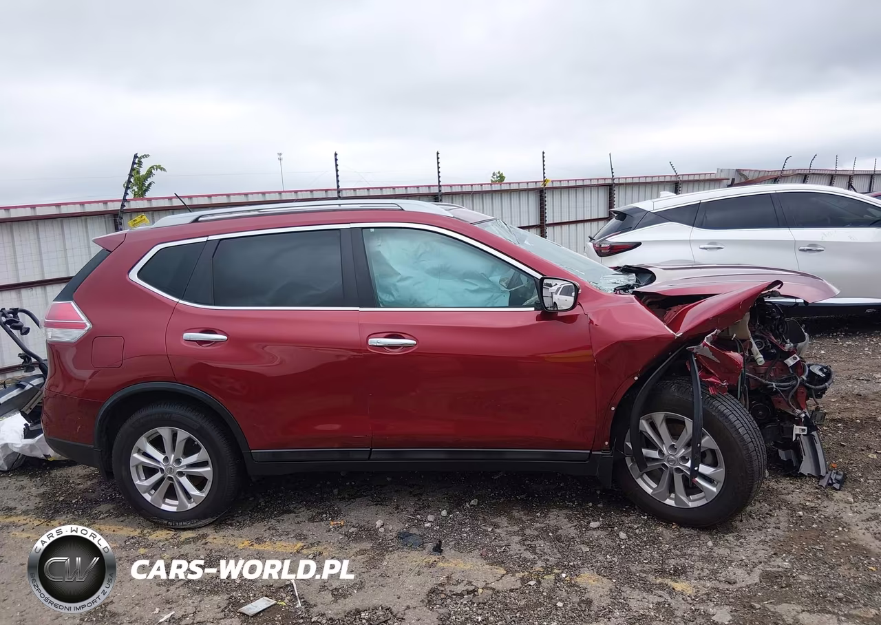 2015 Nissan Rogue S-Sl-Sv VIN:5N1AT2MV9FC797655 - 14