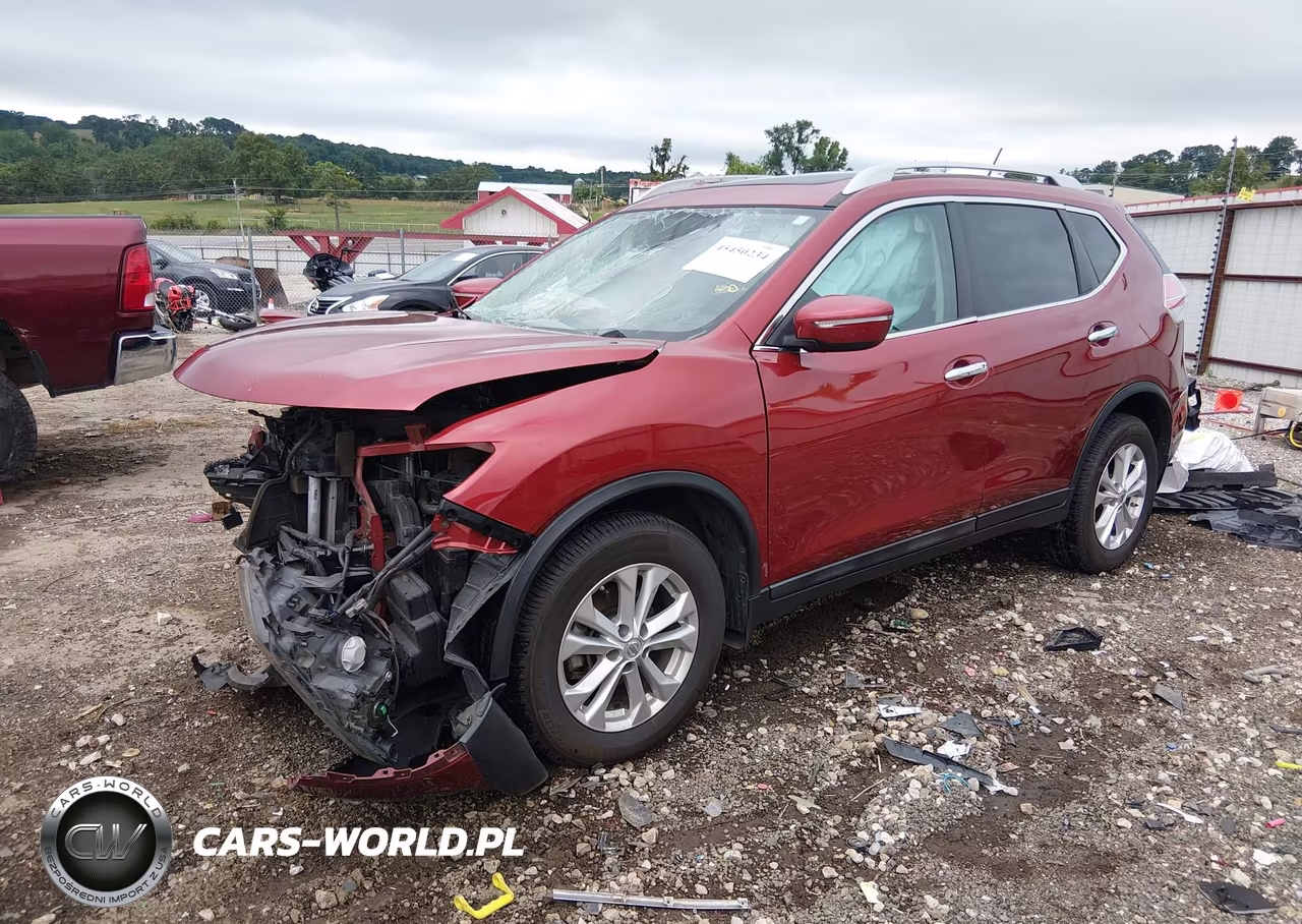 2015 Nissan Rogue S-Sl-Sv VIN:5N1AT2MV9FC797655 - 2
