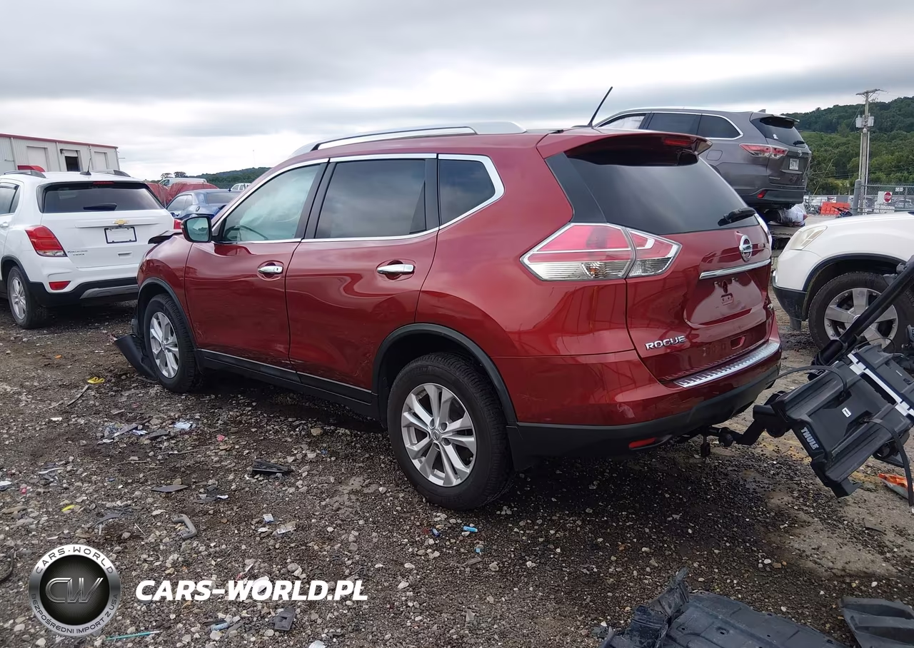2015 Nissan Rogue S-Sl-Sv VIN:5N1AT2MV9FC797655 - 3