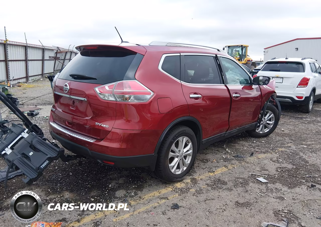 2015 Nissan Rogue S-Sl-Sv VIN:5N1AT2MV9FC797655 - 4