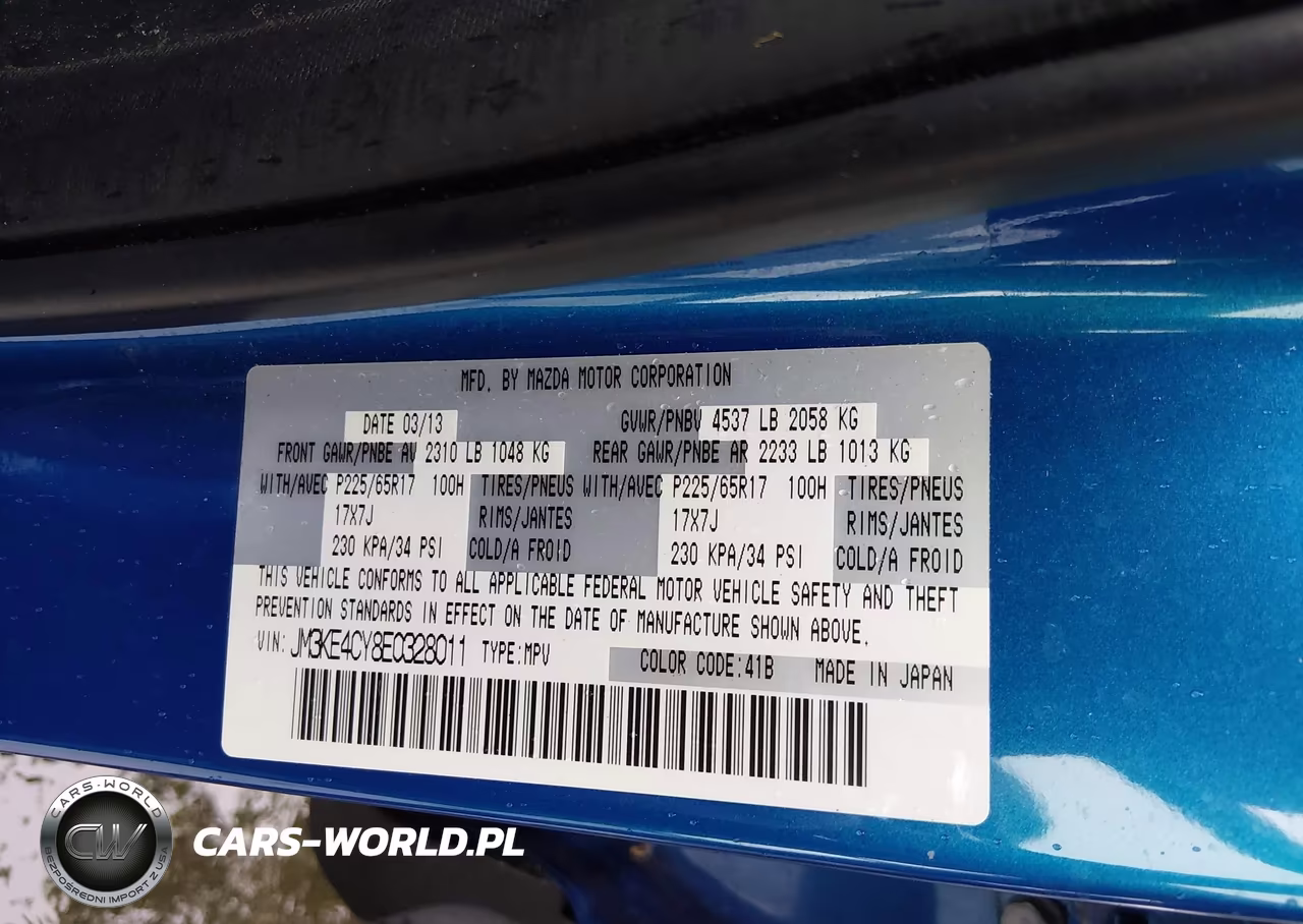 2014 Mazda Cx-5 Touring VIN:JM3KE4CY8E0328011 - 9