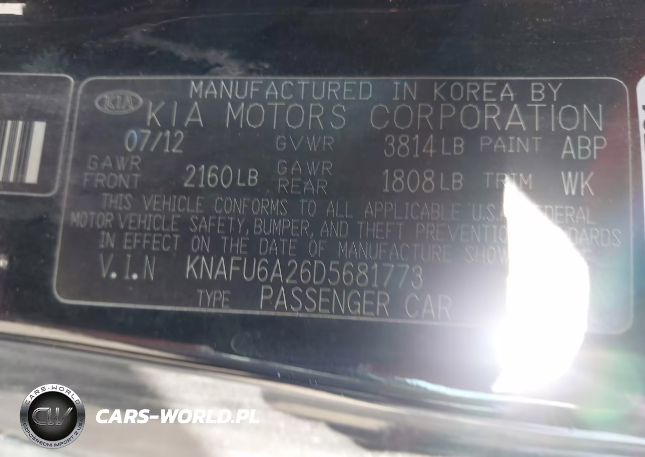 2013 Kia Forte Koup Ex VIN:KNAFU6A26D5681773 - 9