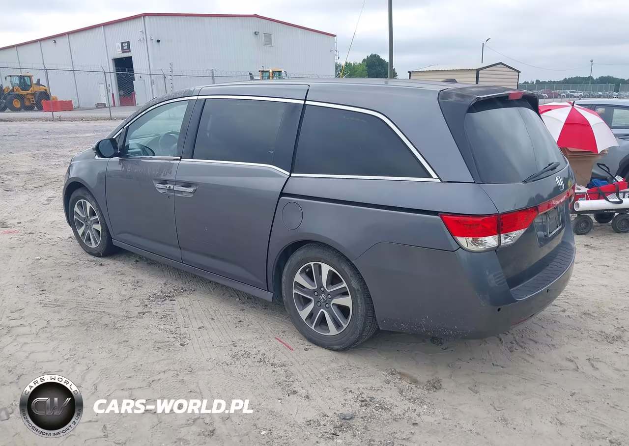 2016 Honda Odyssey Touring-Touring Elite VIN:5FNRL5H96GB070502 - 3