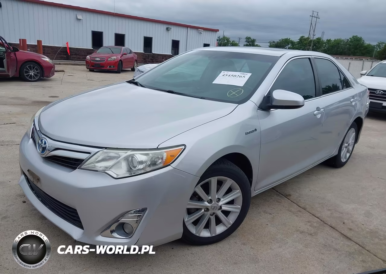 2012 Toyota Camry Hybrid Xle VIN:4T1BD1FK8CU041335 - 2