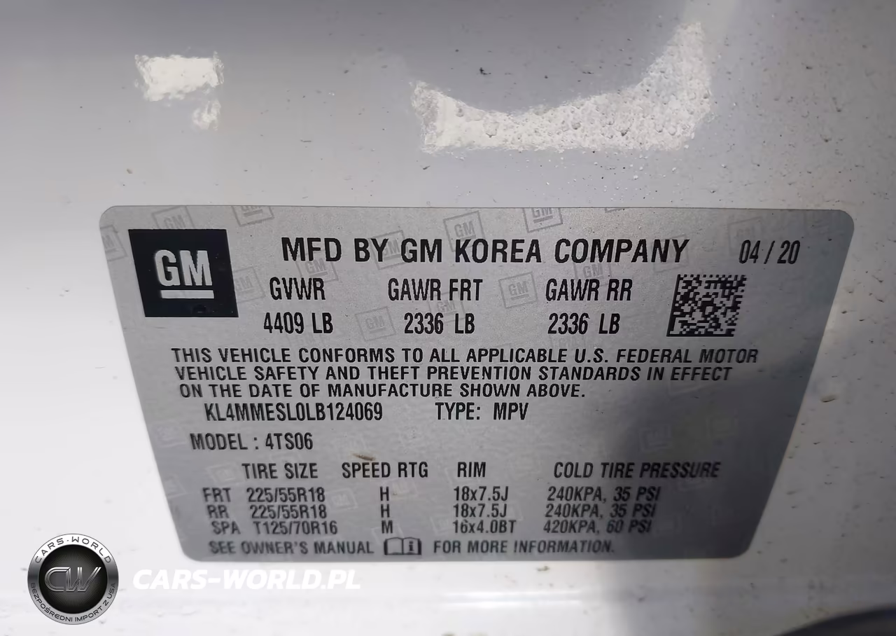2020 Buick Encore Gx Awd Select VIN:KL4MMESL0LB124069 - 9