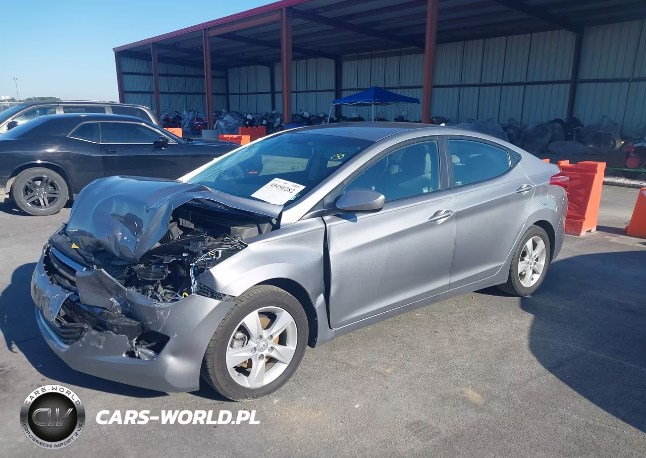 2013 Hyundai Elantra Gls VIN:KMHDH4AE5DU765775 - 2