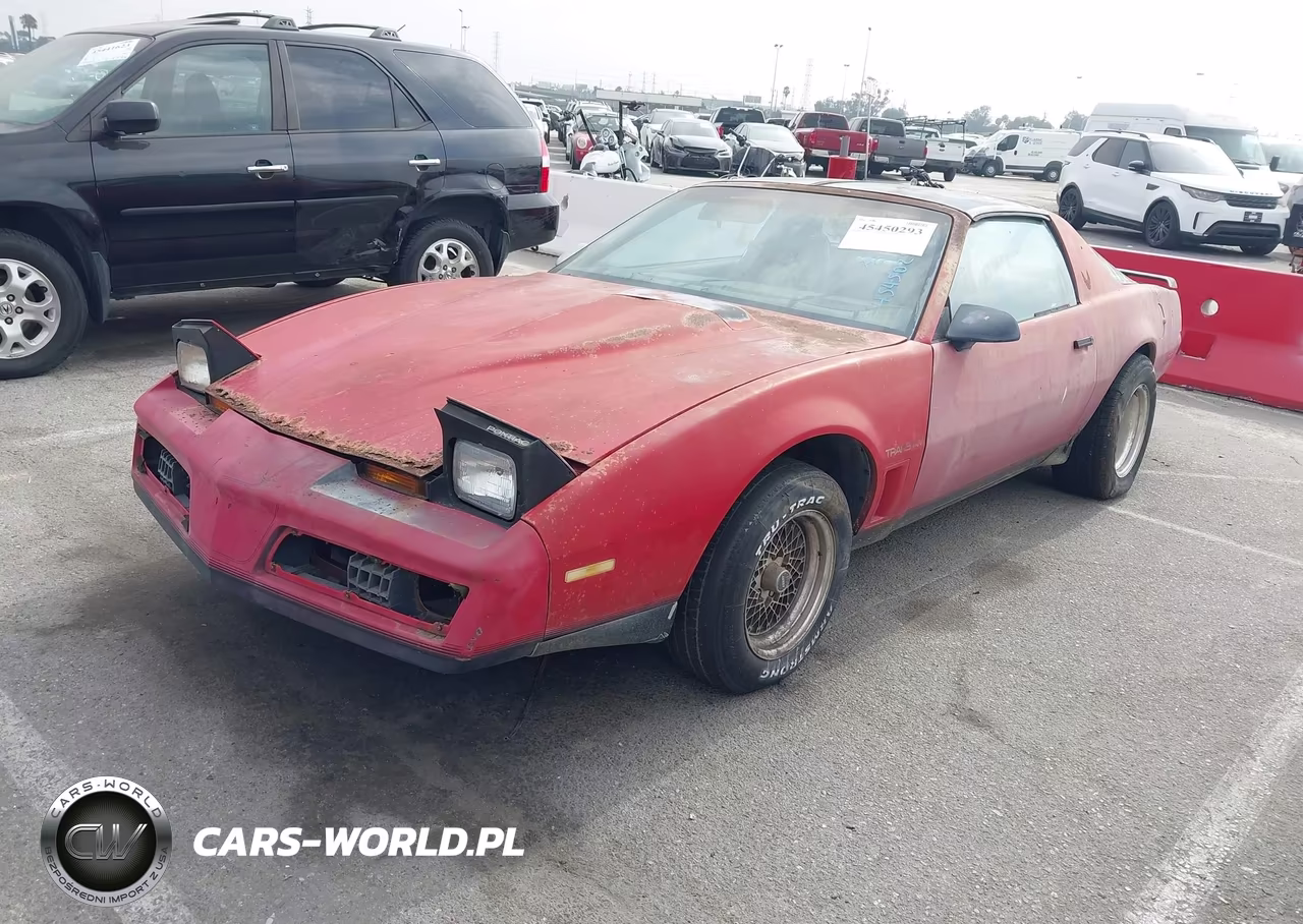 1982 Pontiac Firebird Trans Am VIN:1G2AW87H5CL533160 - 2