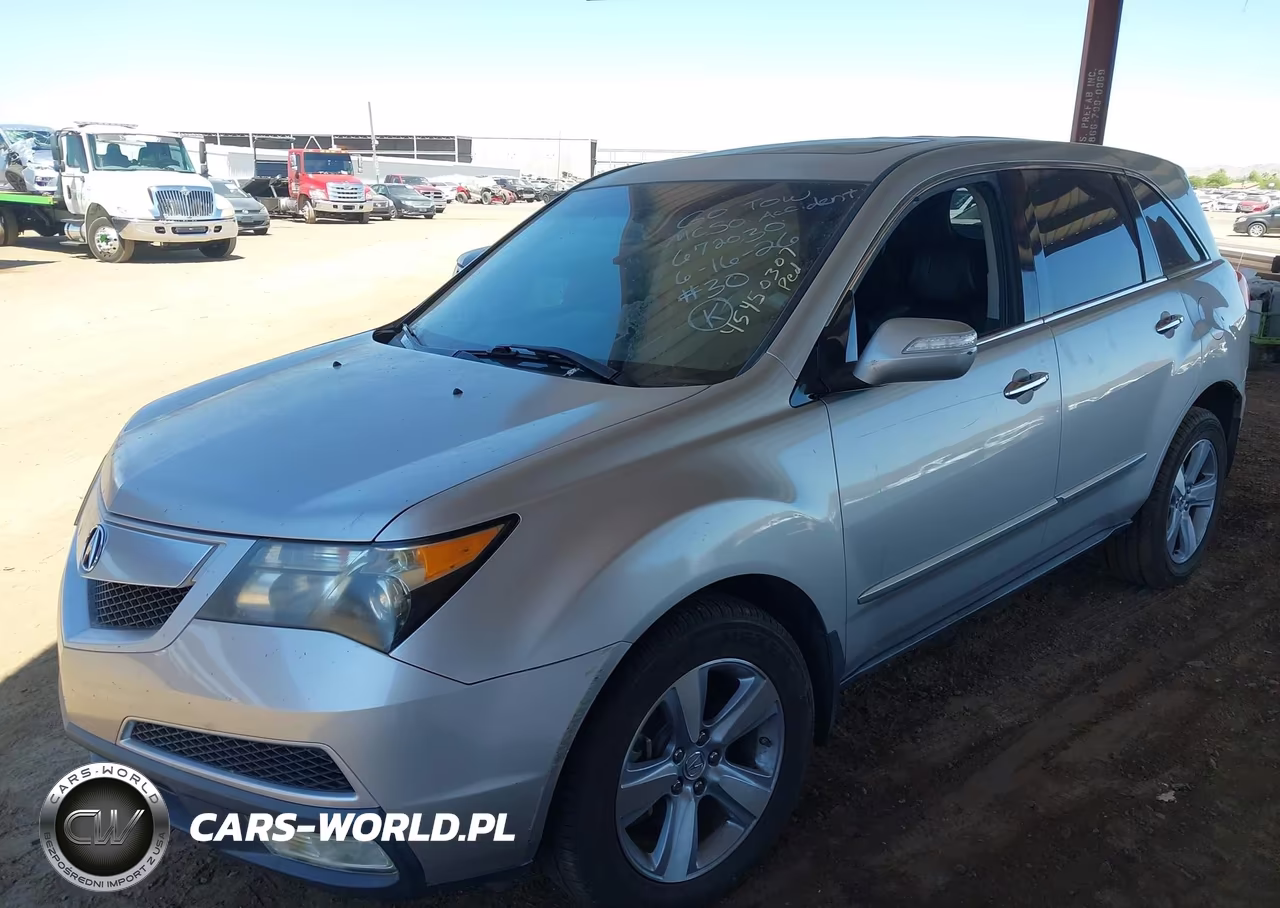 2012 Acura Mdx Technology Package VIN:2HNYD2H30CH537947 - 2