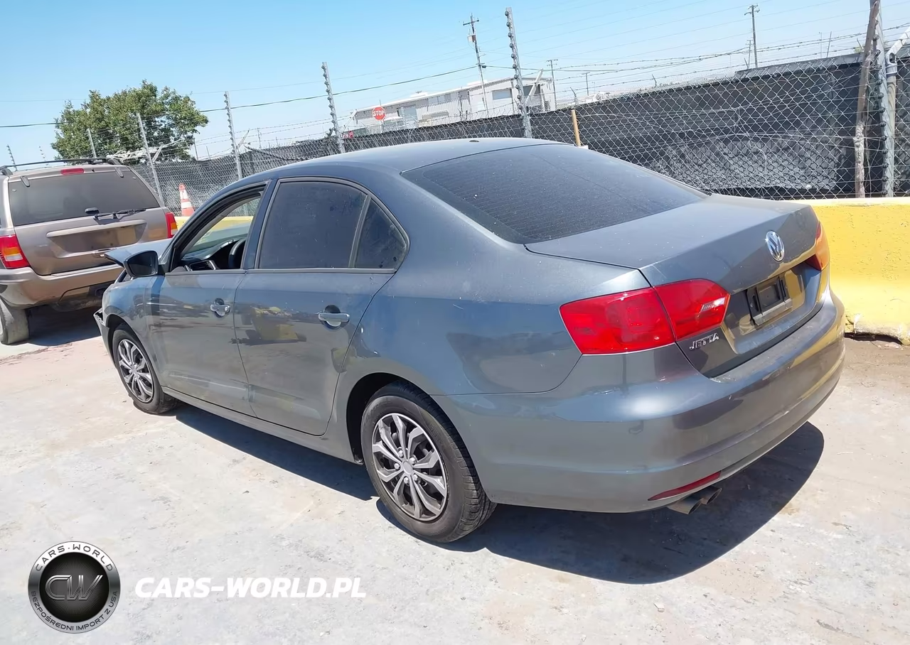 2014 Volkswagen Jetta 2.0L S VIN:3VW2K7AJ9EM314069 - 3