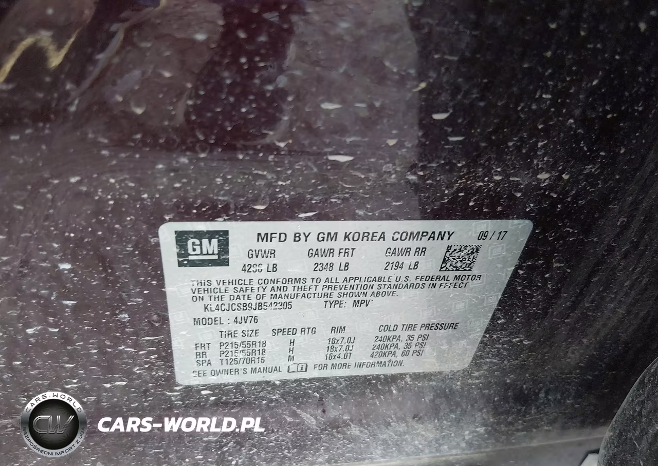 2018 Buick Encore Essence VIN:KL4CJCSB9JB542305 - 9