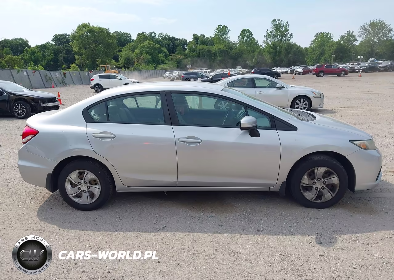2014 Honda Civic Lx VIN:19XFB2F58EE213960 - 14