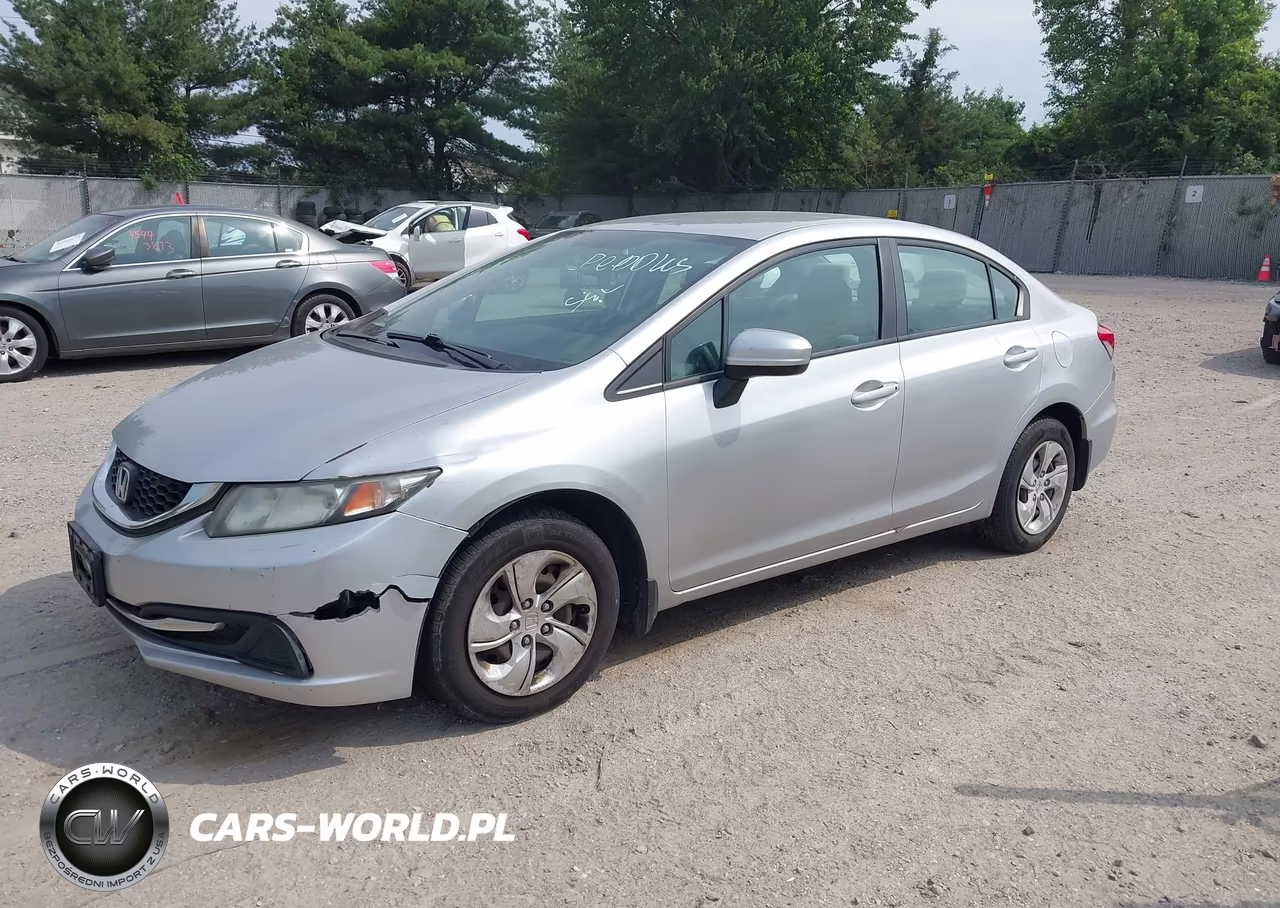 2014 Honda Civic Lx VIN:19XFB2F58EE213960 - 2