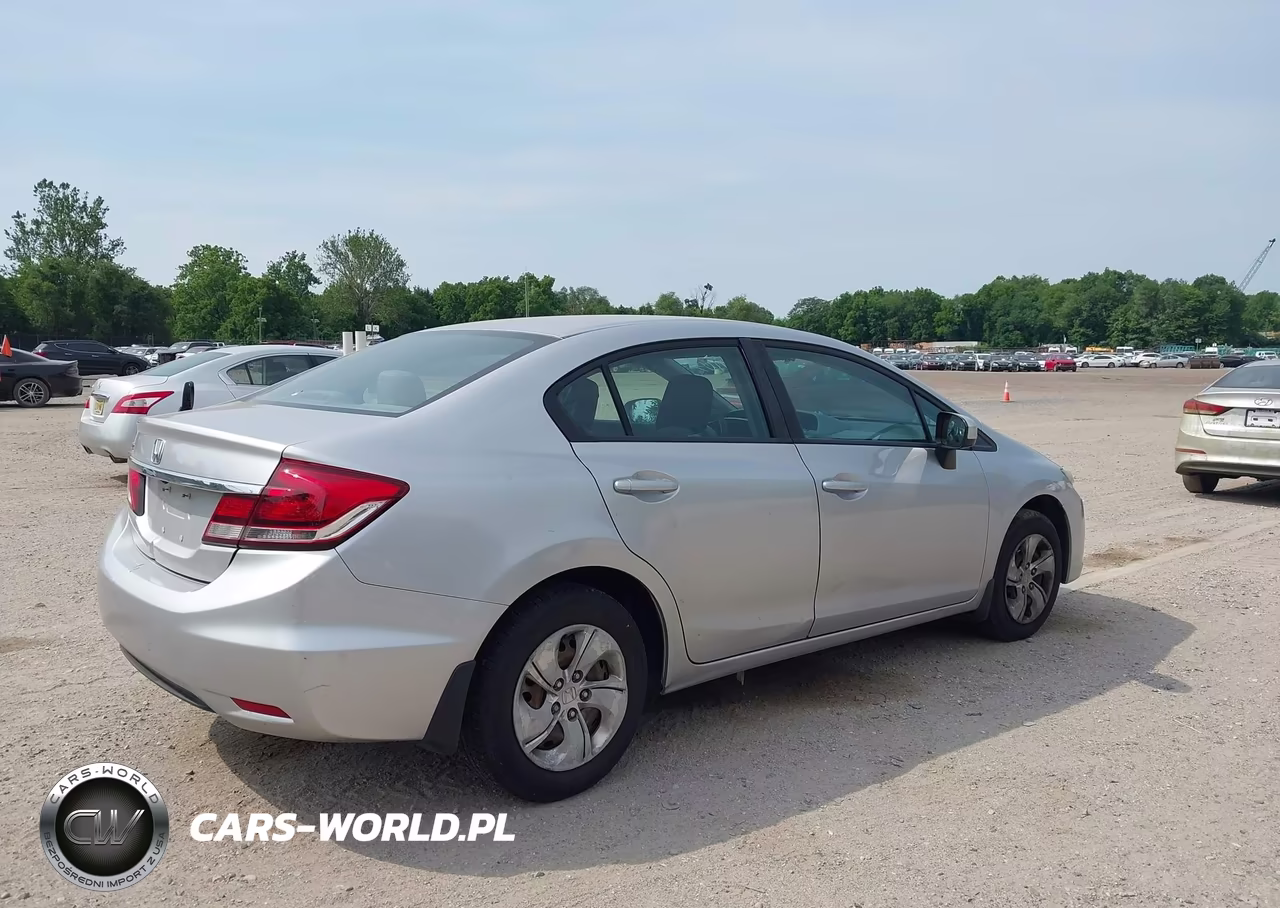 2014 Honda Civic Lx VIN:19XFB2F58EE213960 - 4