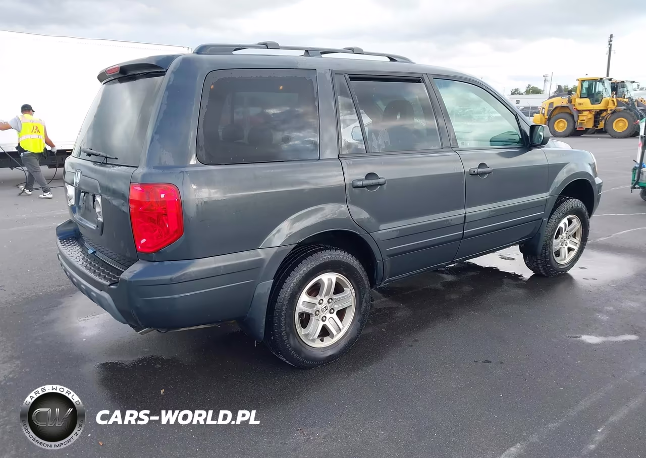 2003 Honda Pilot Ex-L VIN:2HKYF18543H596860 - 4