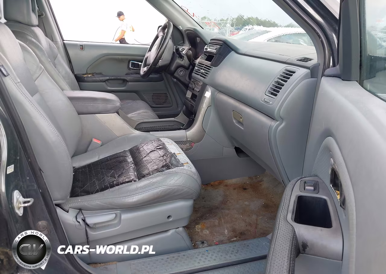 2003 Honda Pilot Ex-L VIN:2HKYF18543H596860 - 5