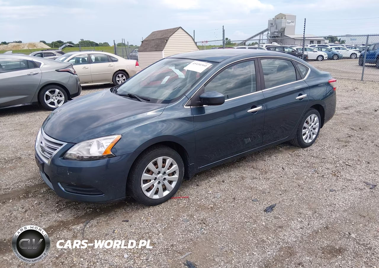 2014 Nissan Sentra Sv VIN:3N1AB7APXEY227814 - 2
