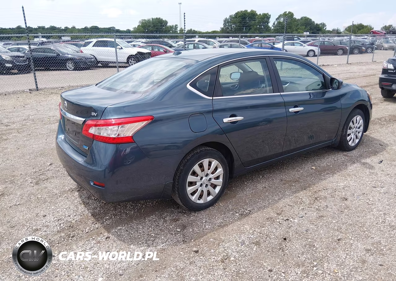2014 Nissan Sentra Sv VIN:3N1AB7APXEY227814 - 4
