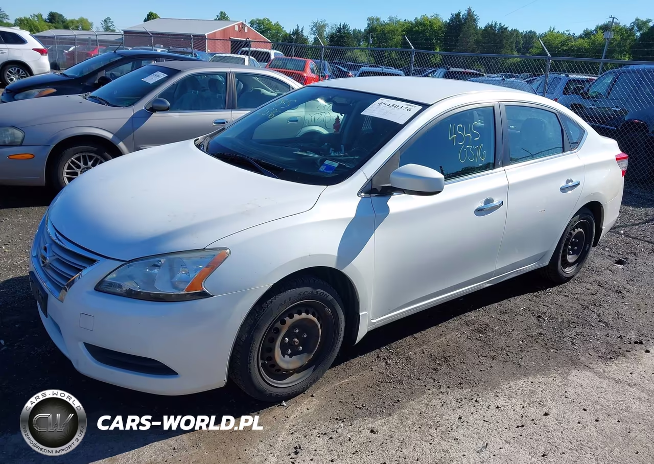 2015 Nissan Sentra Sv VIN:3N1AB7AP5FY236017 - 2