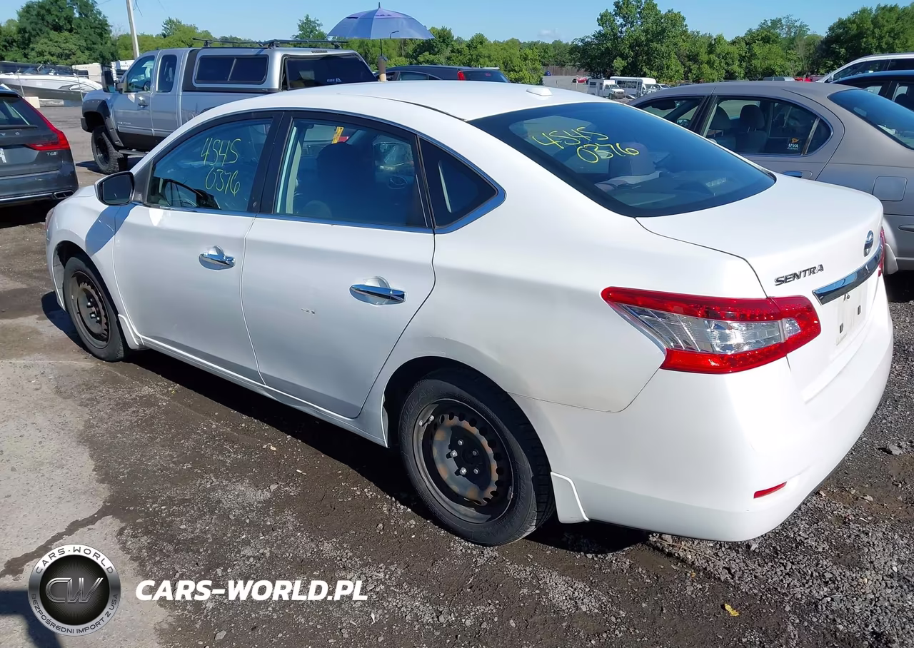 2015 Nissan Sentra Sv VIN:3N1AB7AP5FY236017 - 3