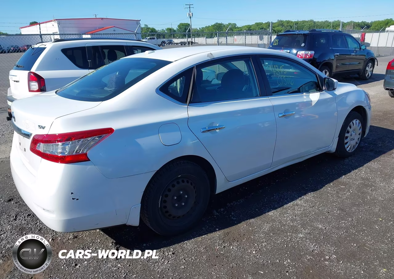2015 Nissan Sentra Sv VIN:3N1AB7AP5FY236017 - 4