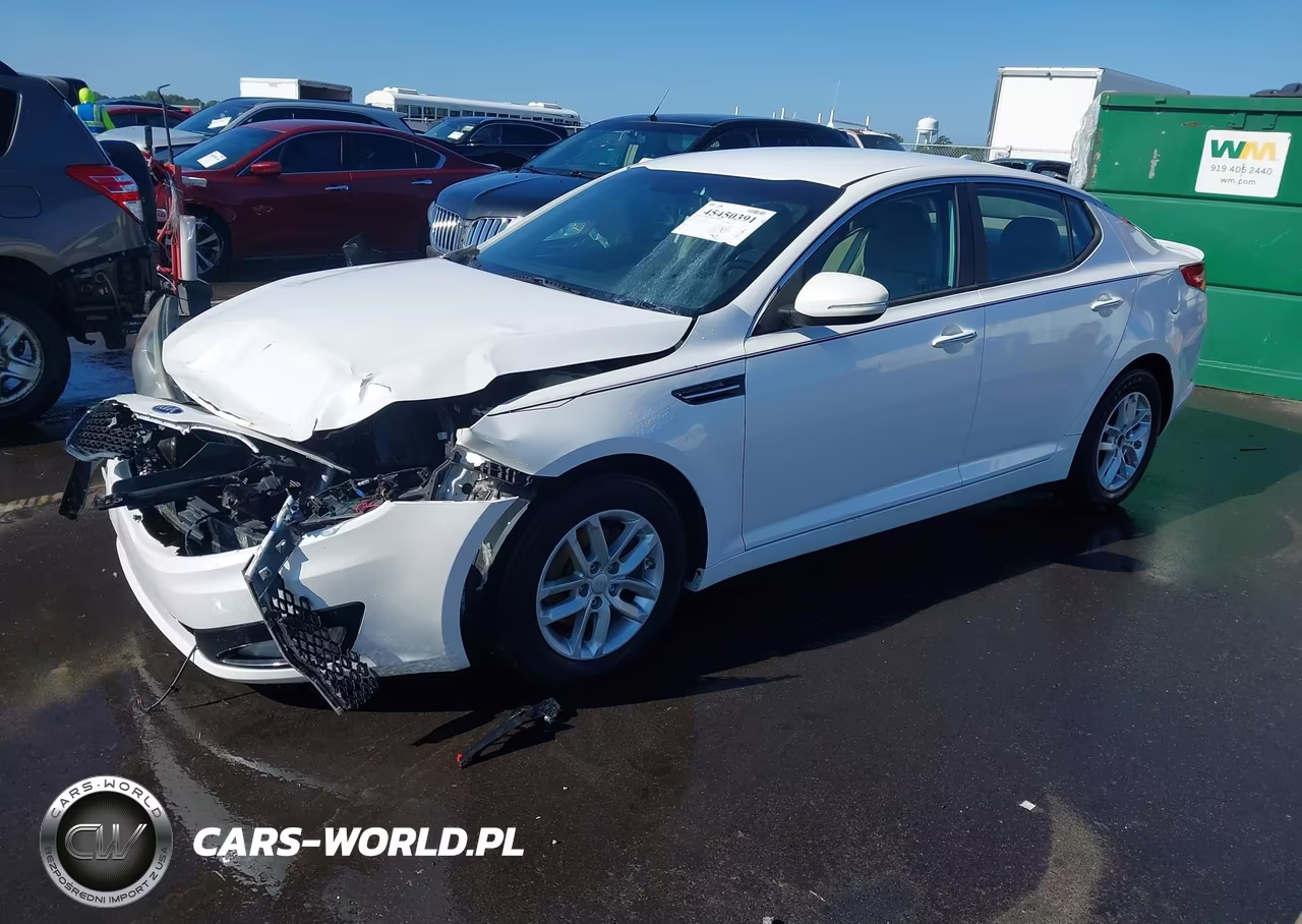 2013 Kia Optima Lx VIN:KNAGM4A77D5392387 - 2