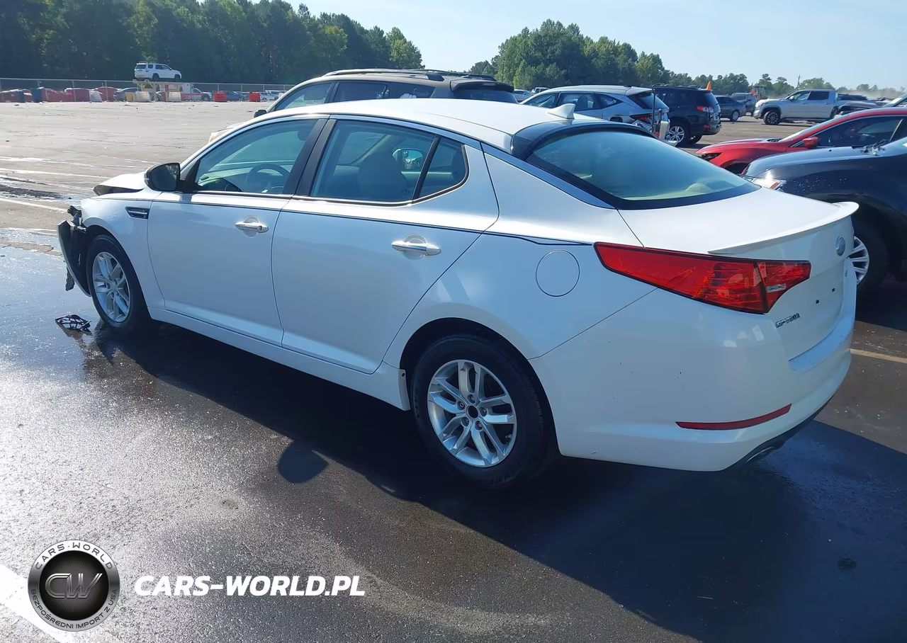 2013 Kia Optima Lx VIN:KNAGM4A77D5392387 - 3