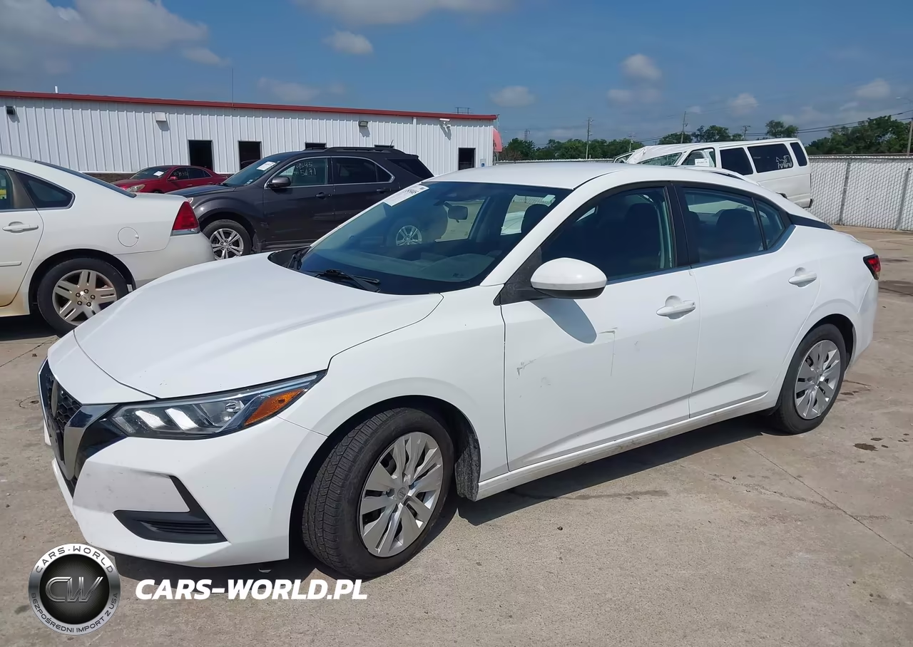 2021 Nissan Sentra S Xtronic Cvt VIN:3N1AB8BV7MY256723 - 2