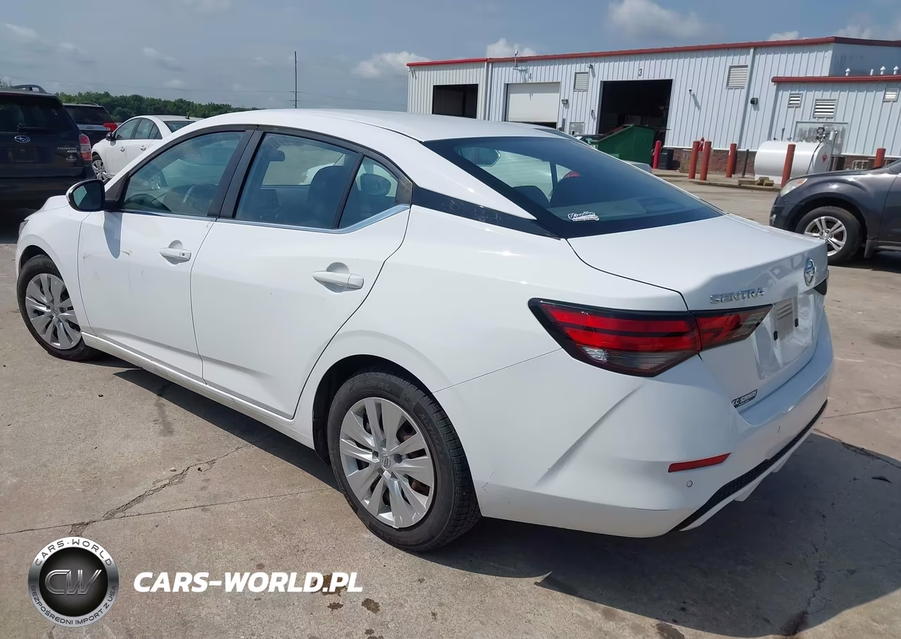 2021 Nissan Sentra S Xtronic Cvt VIN:3N1AB8BV7MY256723 - 3