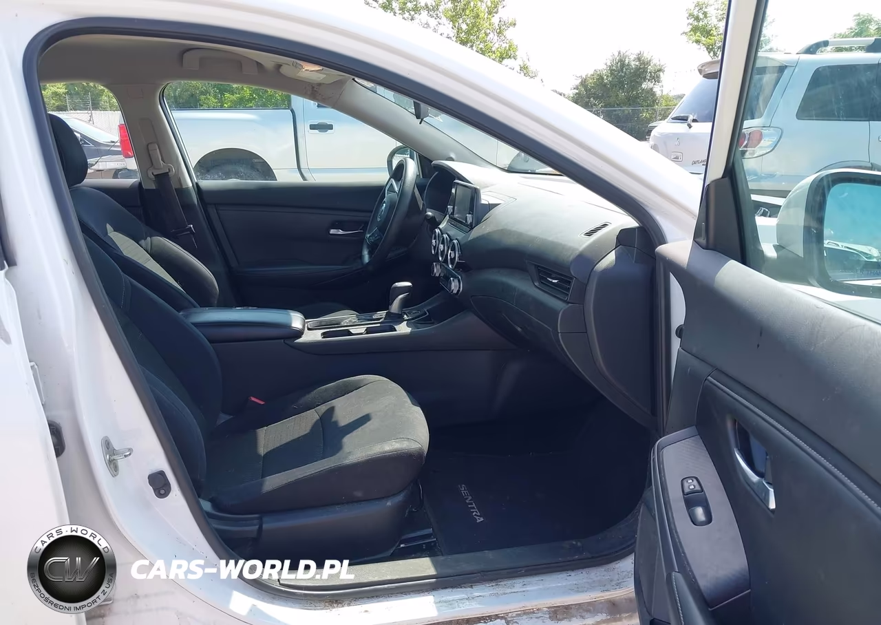 2021 Nissan Sentra S Xtronic Cvt VIN:3N1AB8BV7MY256723 - 5
