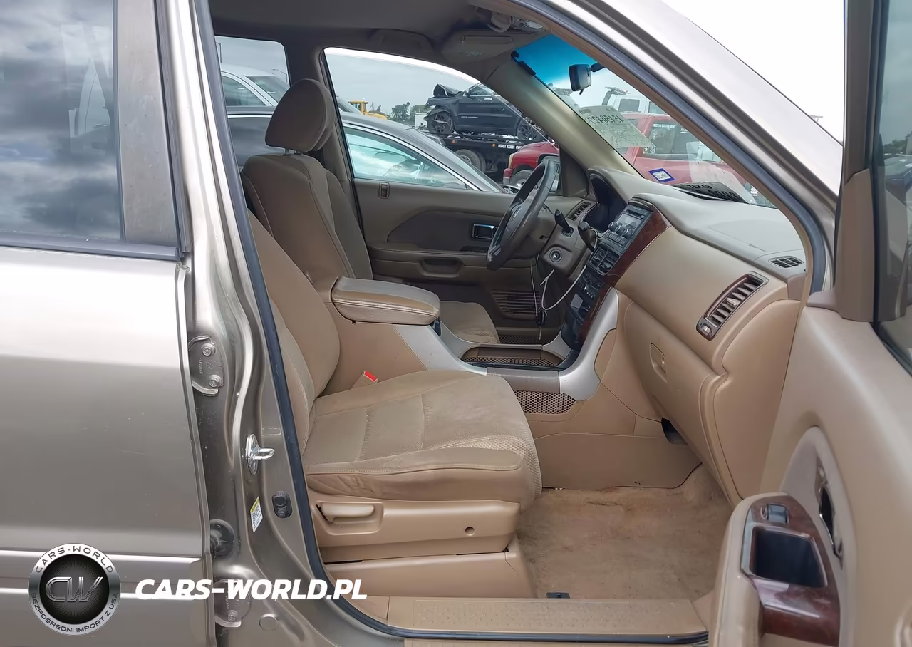 2008 Honda Pilot Ex VIN:5FNYF28418B016838 - 5