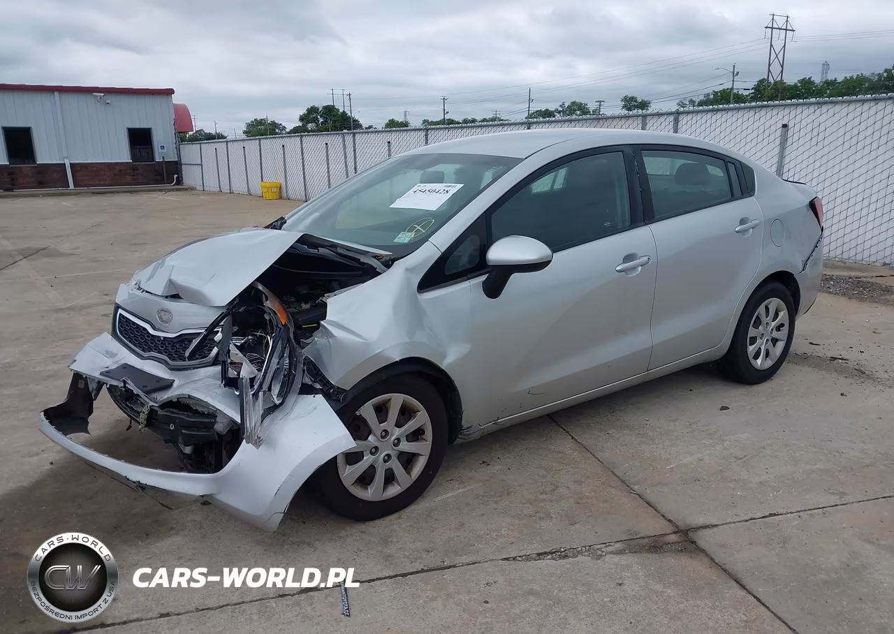 2014 Kia Rio Ex VIN:KNADN4A3XE6330684 - 2