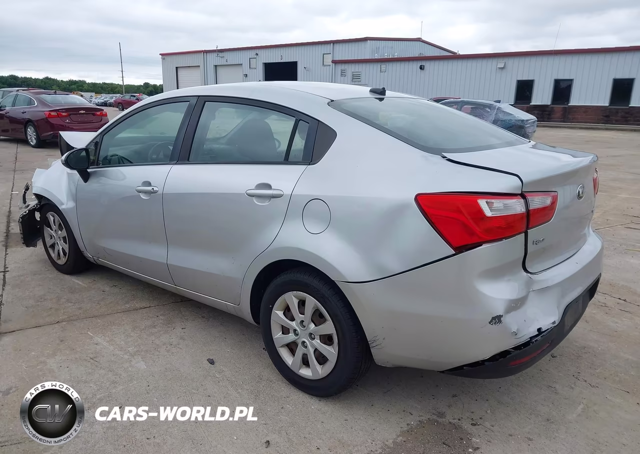 2014 Kia Rio Ex VIN:KNADN4A3XE6330684 - 3