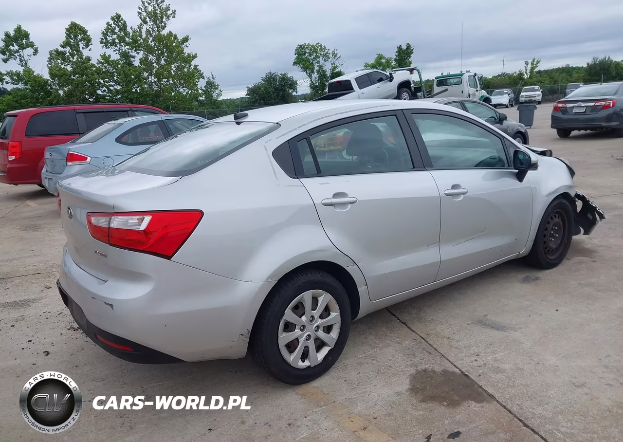 2014 Kia Rio Ex VIN:KNADN4A3XE6330684 - 4