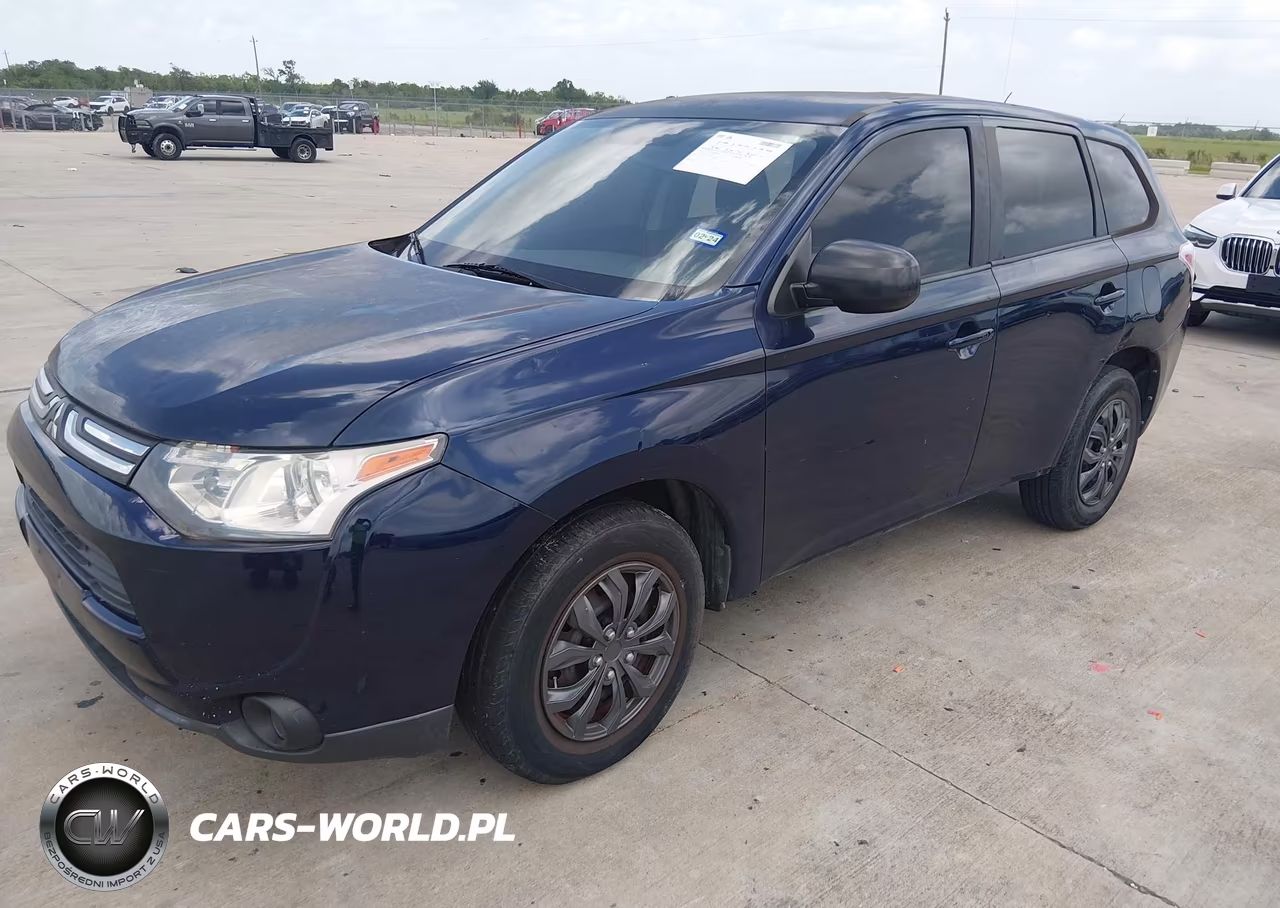 2014 Mitsubishi Outlander Es VIN:JA4AD2A35EZ017211 - 2