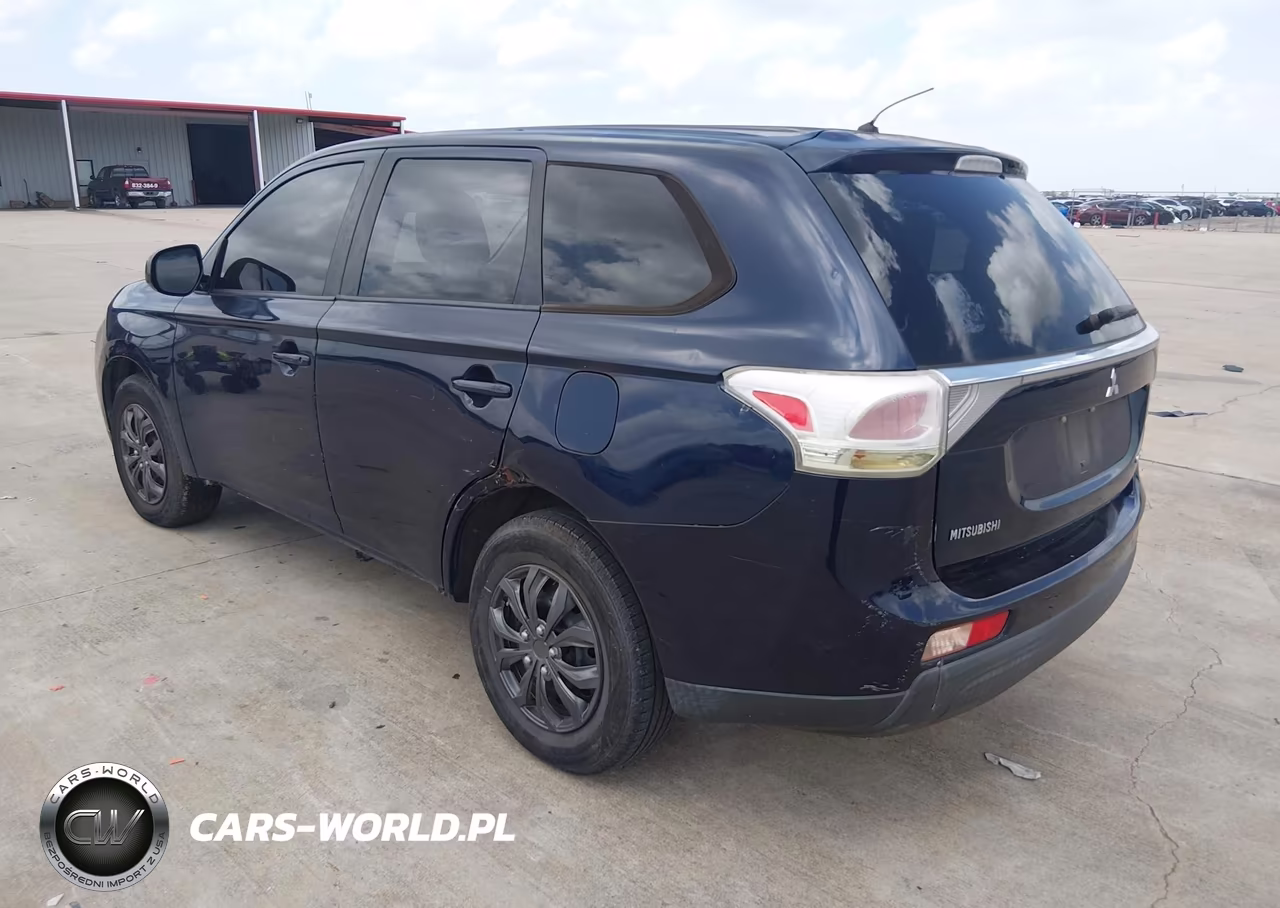 2014 Mitsubishi Outlander Es VIN:JA4AD2A35EZ017211 - 3