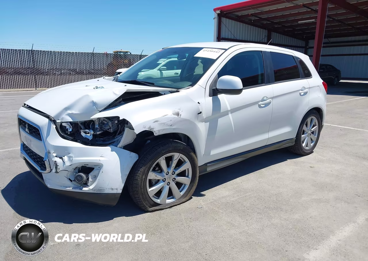 2015 Mitsubishi Outlander Sport Es VIN:4A4AR3AU3FE040879 - 2