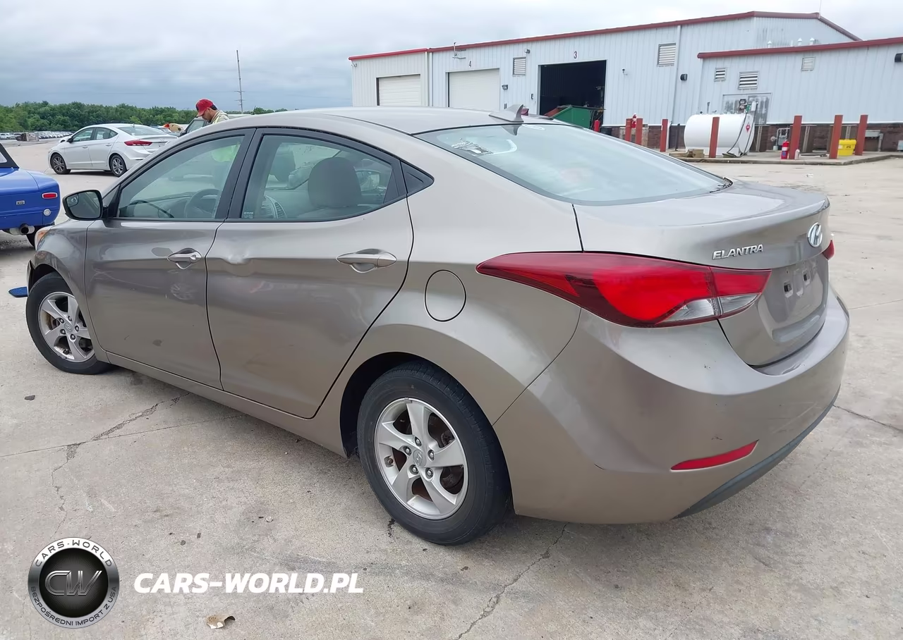 2014 Hyundai Elantra Se VIN:5NPDH4AE8EH512529 - 3