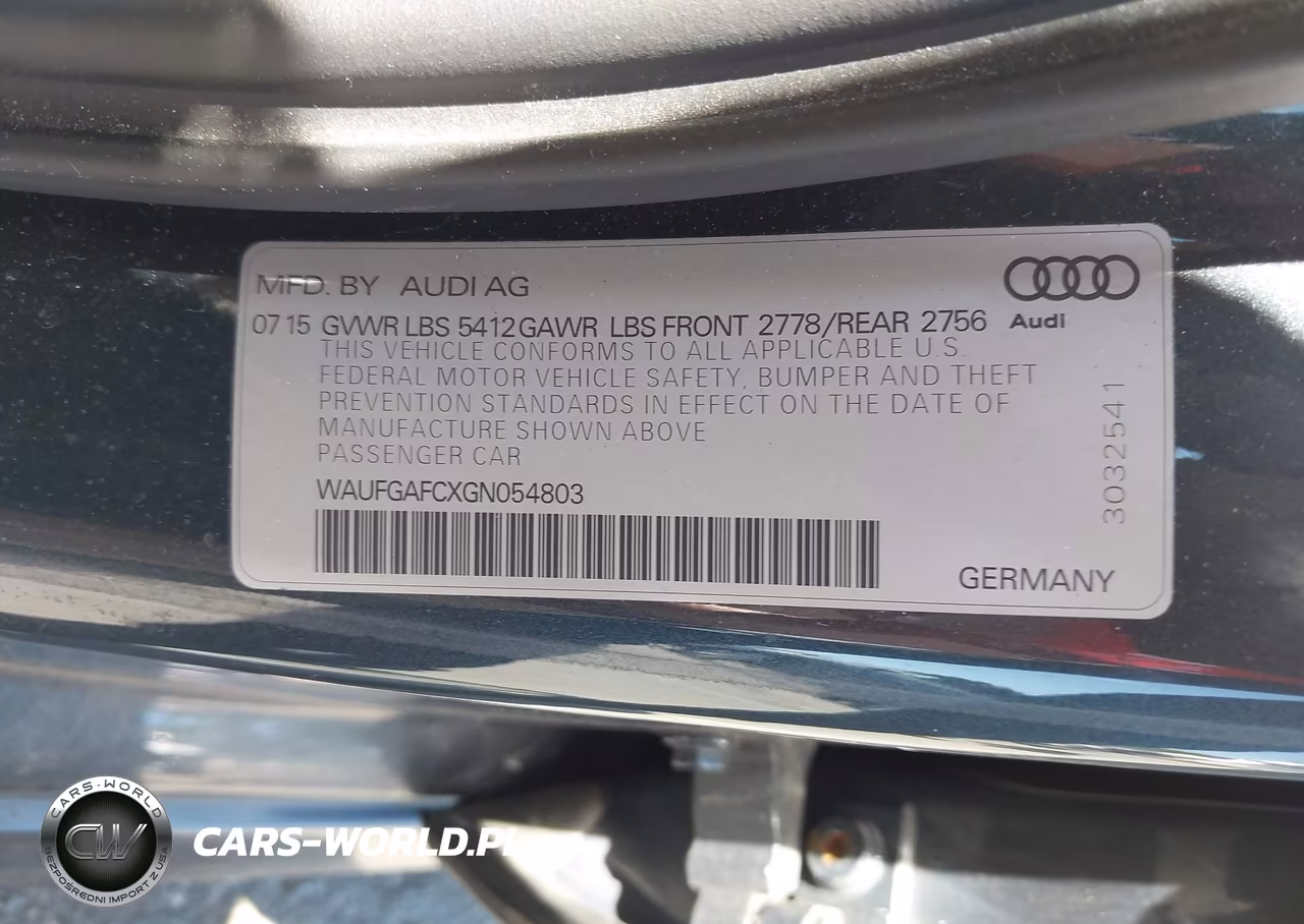 2016 Audi A6 3.0T Premium Plus VIN:WAUFGAFCXGN054803 - 9