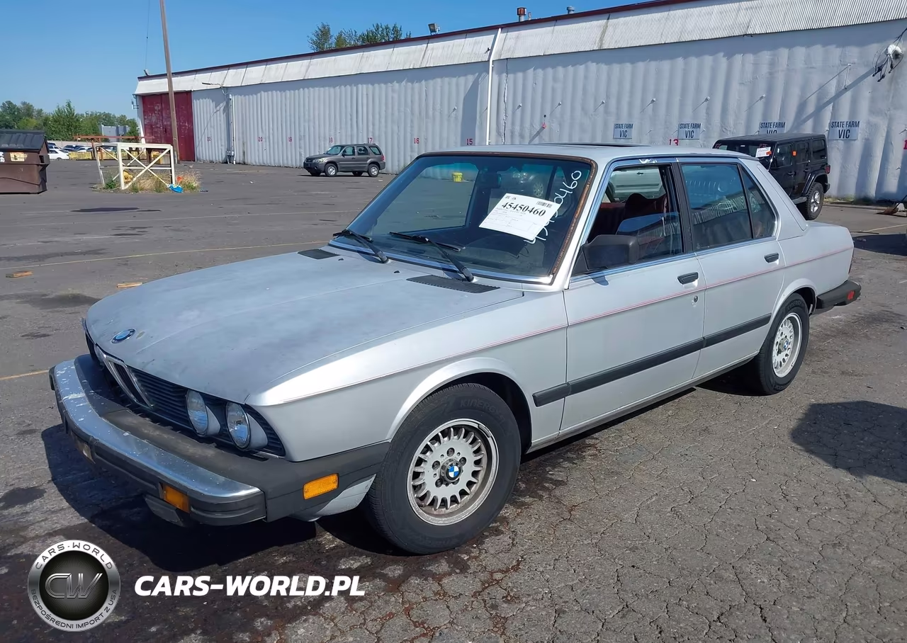 1984 BMW 528 E Automatic VIN:WBADK8303E9271575 - 2