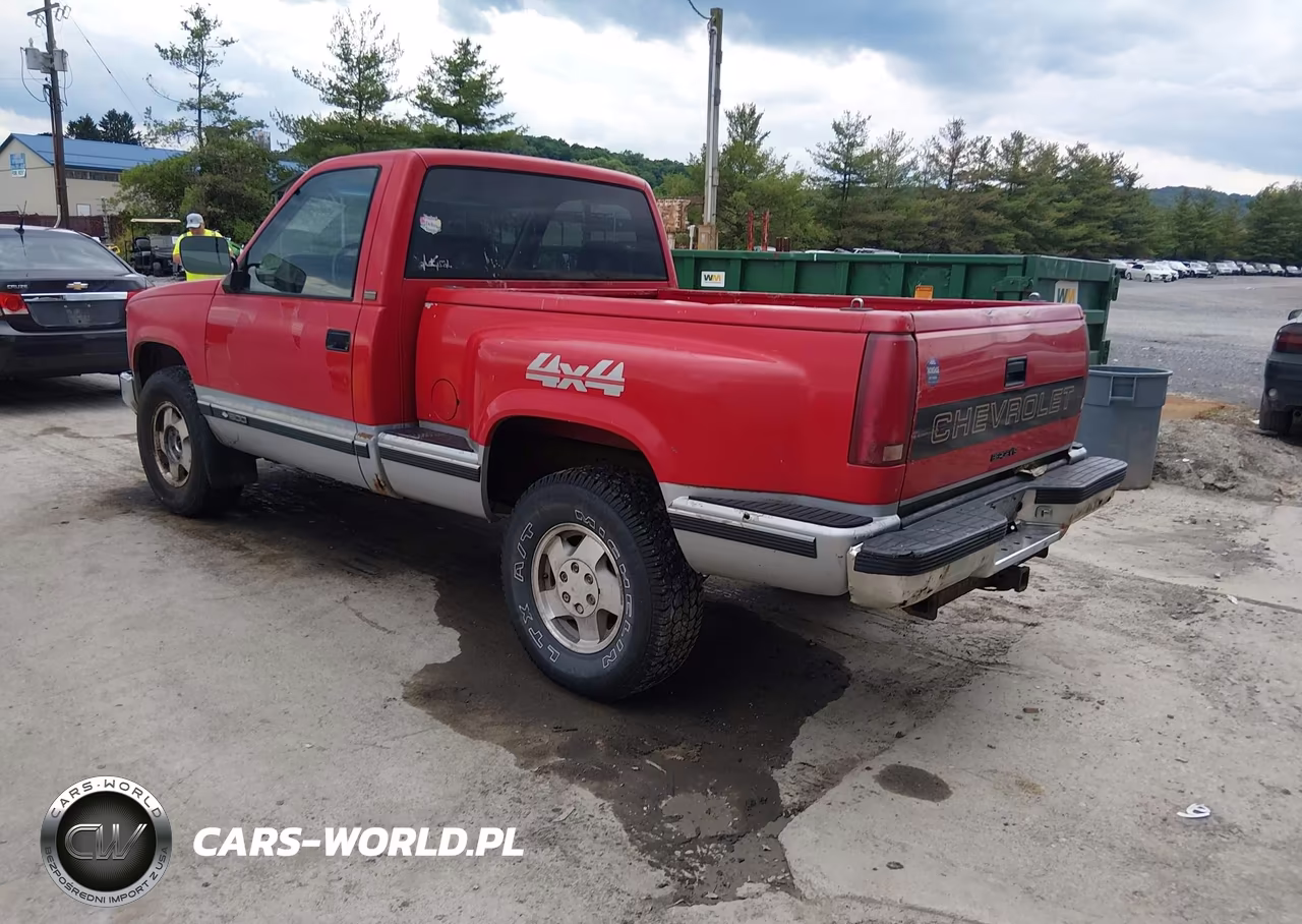 1992 Chevrolet Gmt-400 K1500 VIN:1GCEK14H7NZ159025 - 3