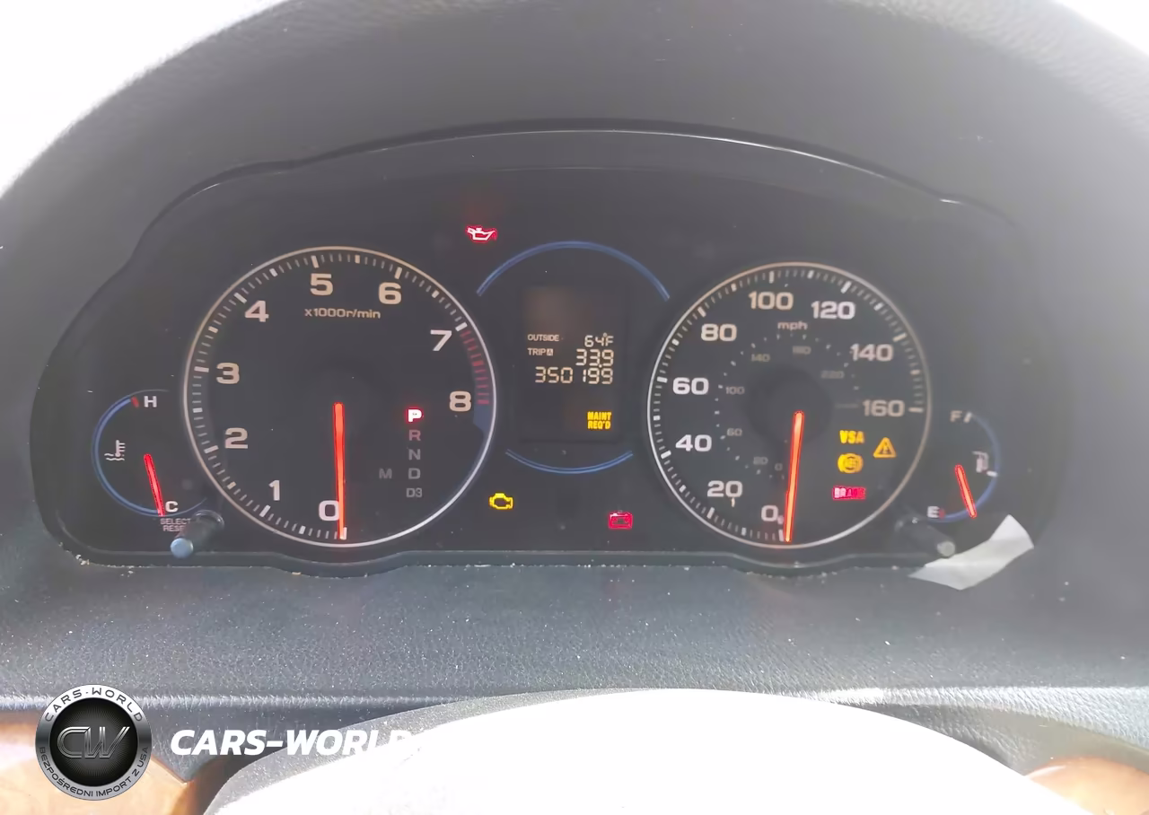 2004 Acura Tsx VIN:JH4CL969X4C002016 - 7