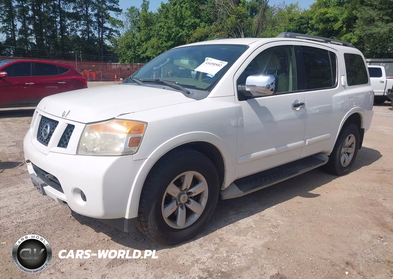2012 Nissan Armada Sv VIN:5N1BA0ND3CN622547 - 2