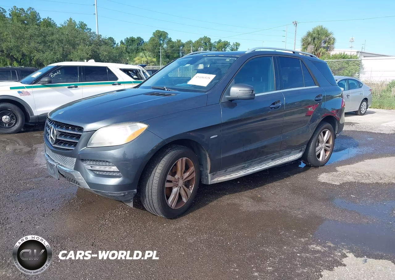 2012 Mercedes-Benz Ml 350 4Matic VIN:4JGDA5HB7CA018524 - 2