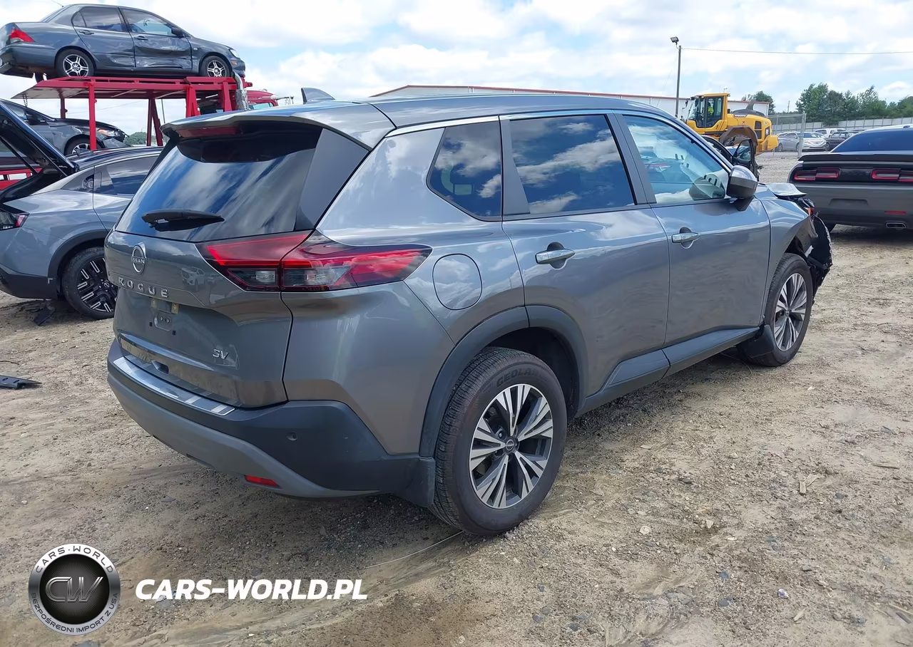 2023 Nissan Rogue Sv Fwd VIN:JN8BT3BA1PW415007 - 4