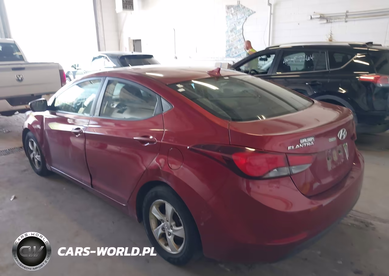 2014 Hyundai Elantra Se VIN:5NPDH4AEXEH530949 - 3