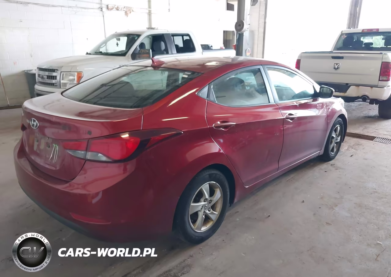 2014 Hyundai Elantra Se VIN:5NPDH4AEXEH530949 - 4