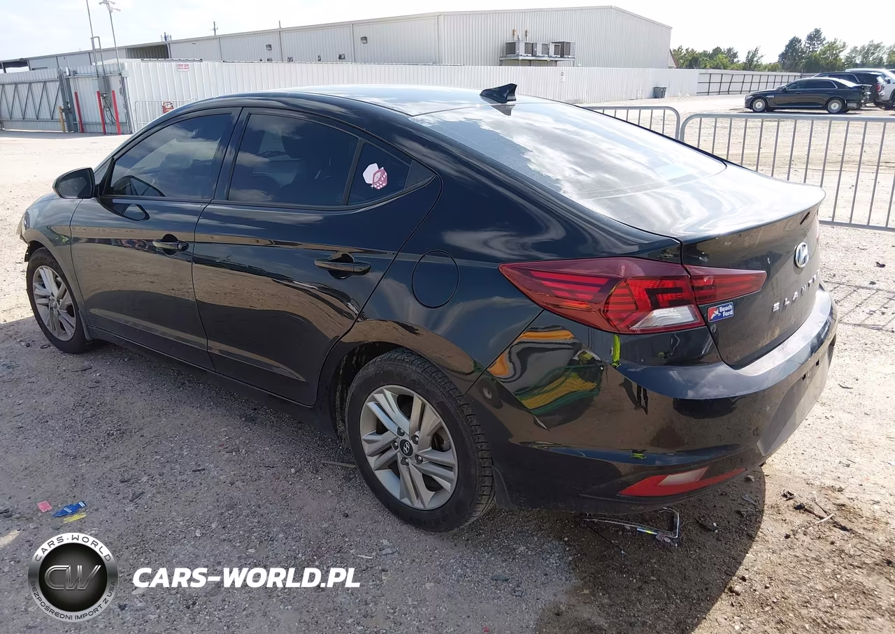 2020 Hyundai Elantra Sel VIN:KMHD84LF0LU977018 - 3