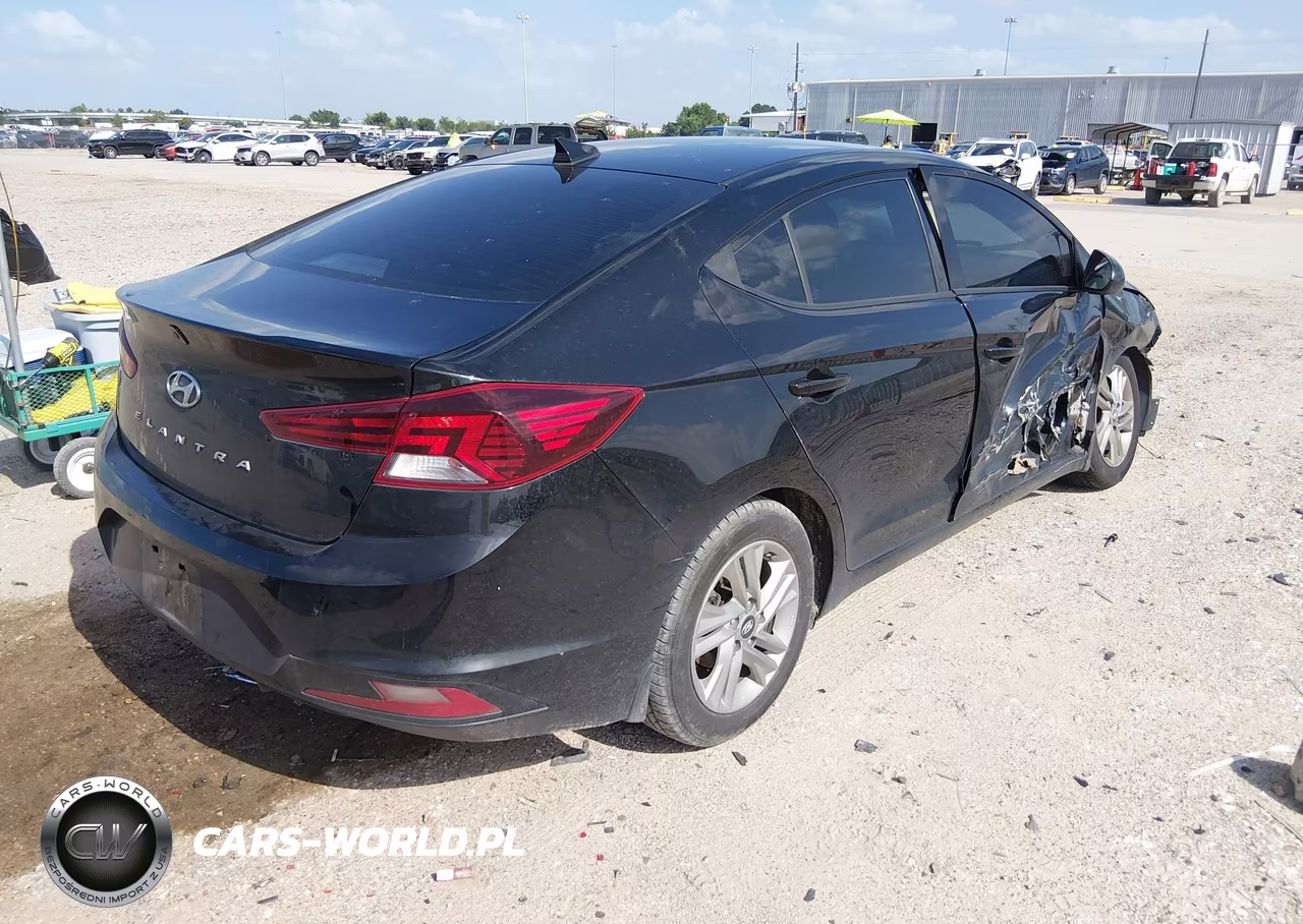 2020 Hyundai Elantra Sel VIN:KMHD84LF0LU977018 - 4