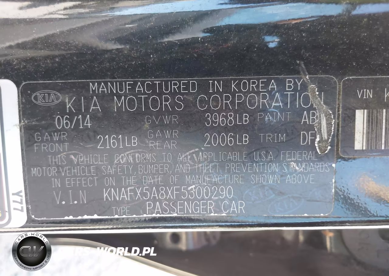 2015 Kia Forte Ex VIN:KNAFX5A8XF5300290 - 9
